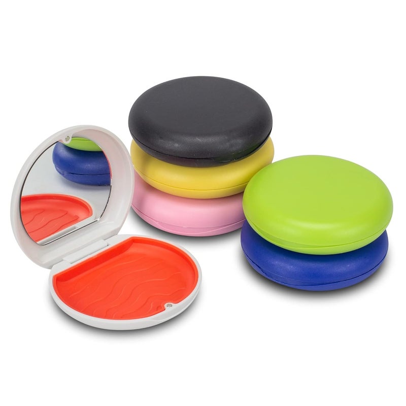 Practicon 71098115 SmileGoods Click-It Aligner Retainer Case with Removeable Drying Tray and Magnetic Closure, Pack of 12 - Image 1